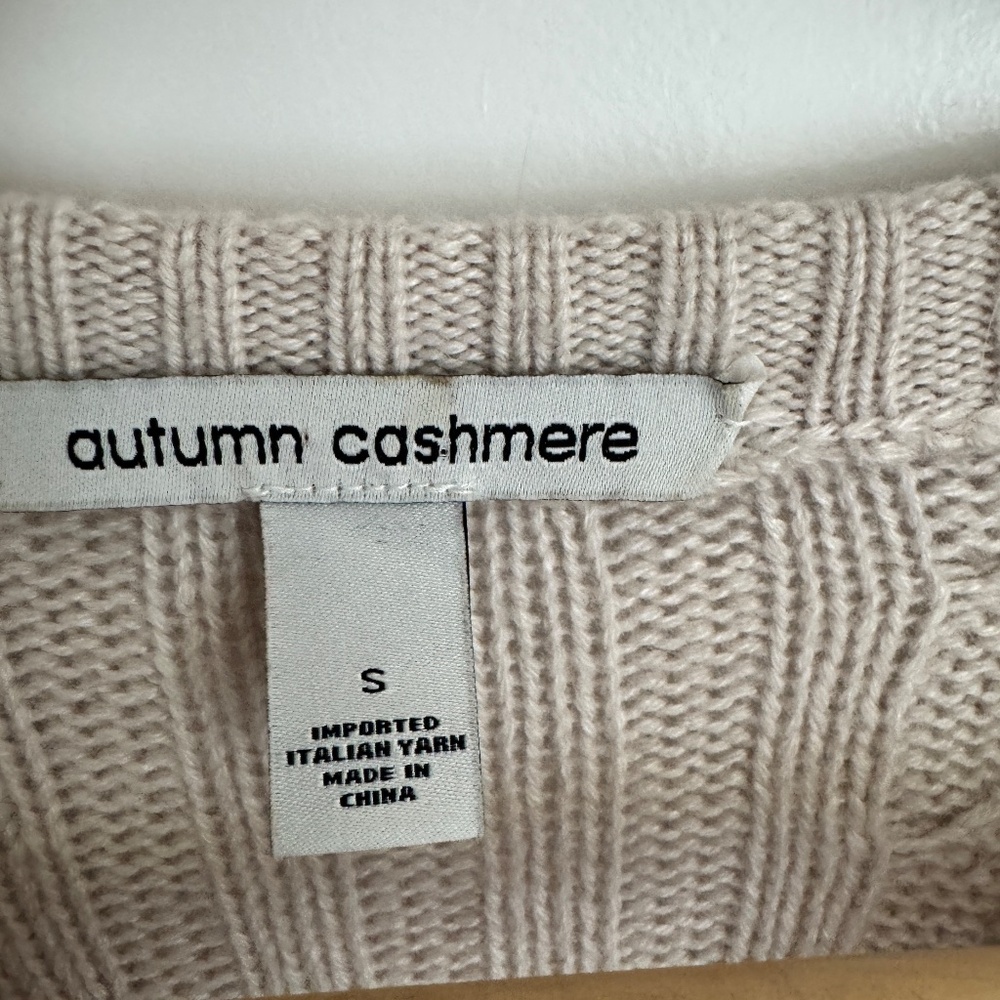 Autumn Cashmere Crew Neck Sweater Size Small - Picture 4 of 5